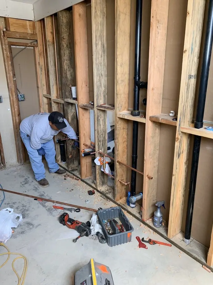 Commercial rough-in plumbing for Commercial Plumbing in Laketon